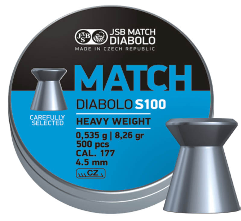 Пули для пневматики Match Diabolo S100 
