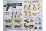 Плакат "Взаимодействие частей и механизмов АК-74, РПК-74" на 2-х листах