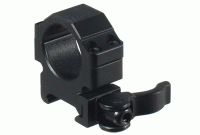 Кольца Leapers UTG 25,4 мм быстросъемные на Picatinny с рычажным зажимом, средние 