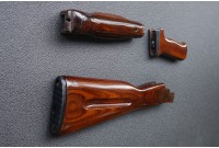 Комплект для тюнинга АК74 ЛЮКС (дерев. цевье и накладка, бакелит. рукоять)