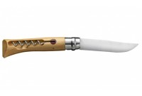 Нож Opinel серии Specialists for Foodies №10, со штопором, клинок 10см., нержавеющая сталь, рукоять - бук