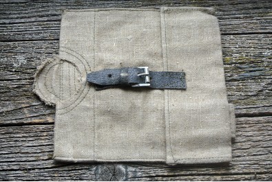 Чехол для малой саперной лопаты, оригинальный 1940 года. Ремень нат. кожа