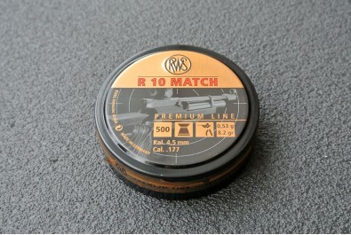 Пули для пневматики RWS R10 MATCH Premium Line, кал. 4, 49мм 0, 53 гр (500шт)
