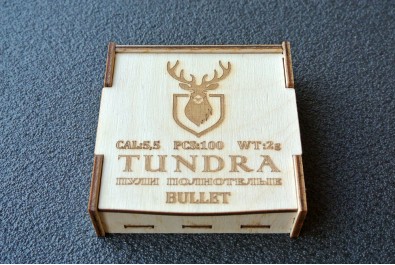 Пули Tundra Bullet кал. 5, 5мм, вес 2, 0г  (100шт)