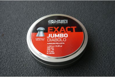 Пули для пневматики JSB Exact Jumbo Diabolo 5, 52мм 1, 03г (500шт)