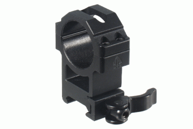 Кольца Leapers UTG 30 мм быстросъемные на Picatinny с рычажным зажимом, высокие (QW2W3224)