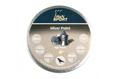 Пули для пневматики H&N Silver Point 5, 5мм 1, 11гр. (200шт)