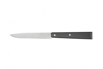 Нож Opinel серии Bon Appetit №125 Pro, клинок 11см, нерж.сталь, заточка-микросеррейтор, рукоять-пластик, черн