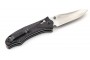 Нож Sanrenmu Ganzo серии Tactical, лезвие 86 мм, рукоять чёрная G10, крепление на ремень