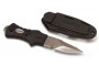 Нож McNETT тактика, сталь 420, клинок 7, 62см., цв.Black, стеклобой, стропорез, серрейтор+ножны б/съем.(пластик)