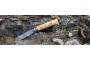 Нож Opinel серии Tradition Animalia №08, клинок 8, 5см., нержавеющая сталь, рисунок - форель, рукоять - дуб
