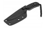 Нож Sanrenmu RealSteel, лезвие 74 мм, рукоять G10 чёрная, чехол Kydex