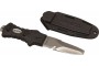 Нож McNETT тактика, сталь 420, клинок 7, 62см скошен, Black, стеклобой, стропорез, серрейтор+ножны быстр (пласт)
