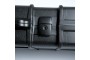 кейс Negrini для полуавтоматов, люкс, пластик ABS, 2 отделения, замок с ключом, черный вельвет, ство
